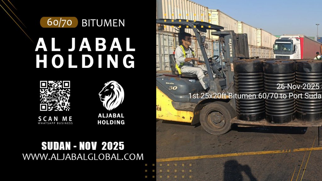 bitumen export to sudan in december
